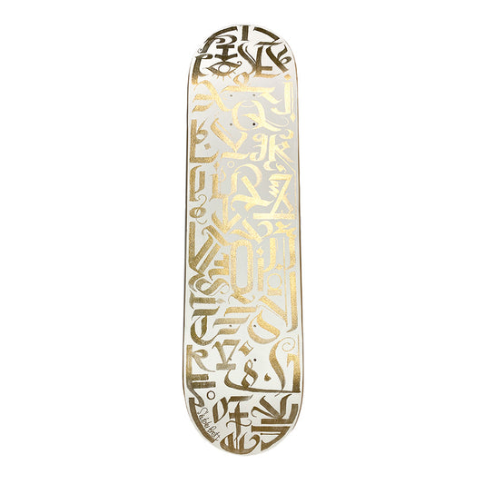 Ethereal Lines Wooden Skate Deck Artwork